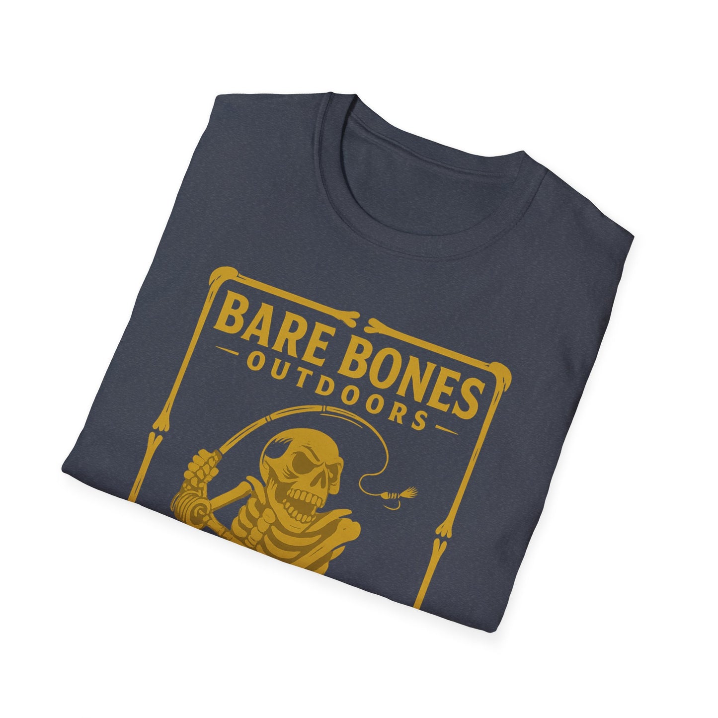 Bare Bones Outdoor "Casterbaiter" Unisex Softstyle T-Shirt