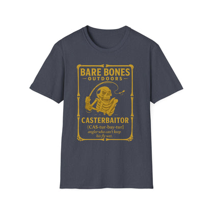 Bare Bones Outdoor "Casterbaiter" Unisex Softstyle T-Shirt