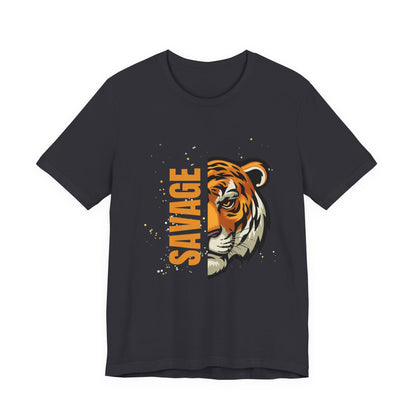 Savage Tiger Unisex Jersey Short Sleeve Tee
