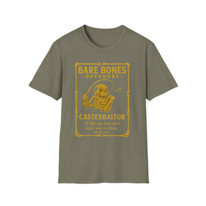 Bare Bones Outdoor "Casterbaiter" Unisex Softstyle T-Shirt