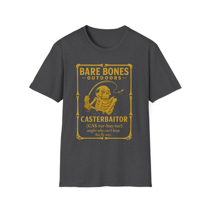 Bare Bones Outdoor "Casterbaiter" Unisex Softstyle T-Shirt