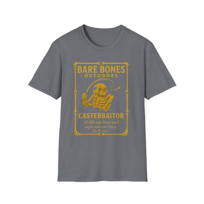 Bare Bones Outdoor "Casterbaiter" Unisex Softstyle T-Shirt