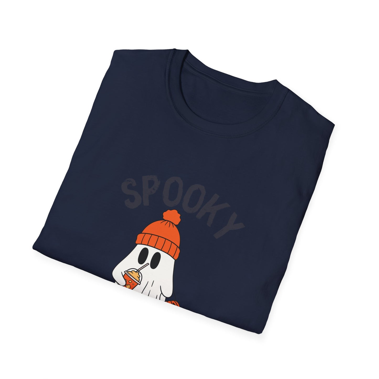 Spooky Vibes Ghost Unisex T-Shirt | Halloween Costume Tee, Ghost Shirt, Fall Apparel, Fun Casual Wear, Unique Gift