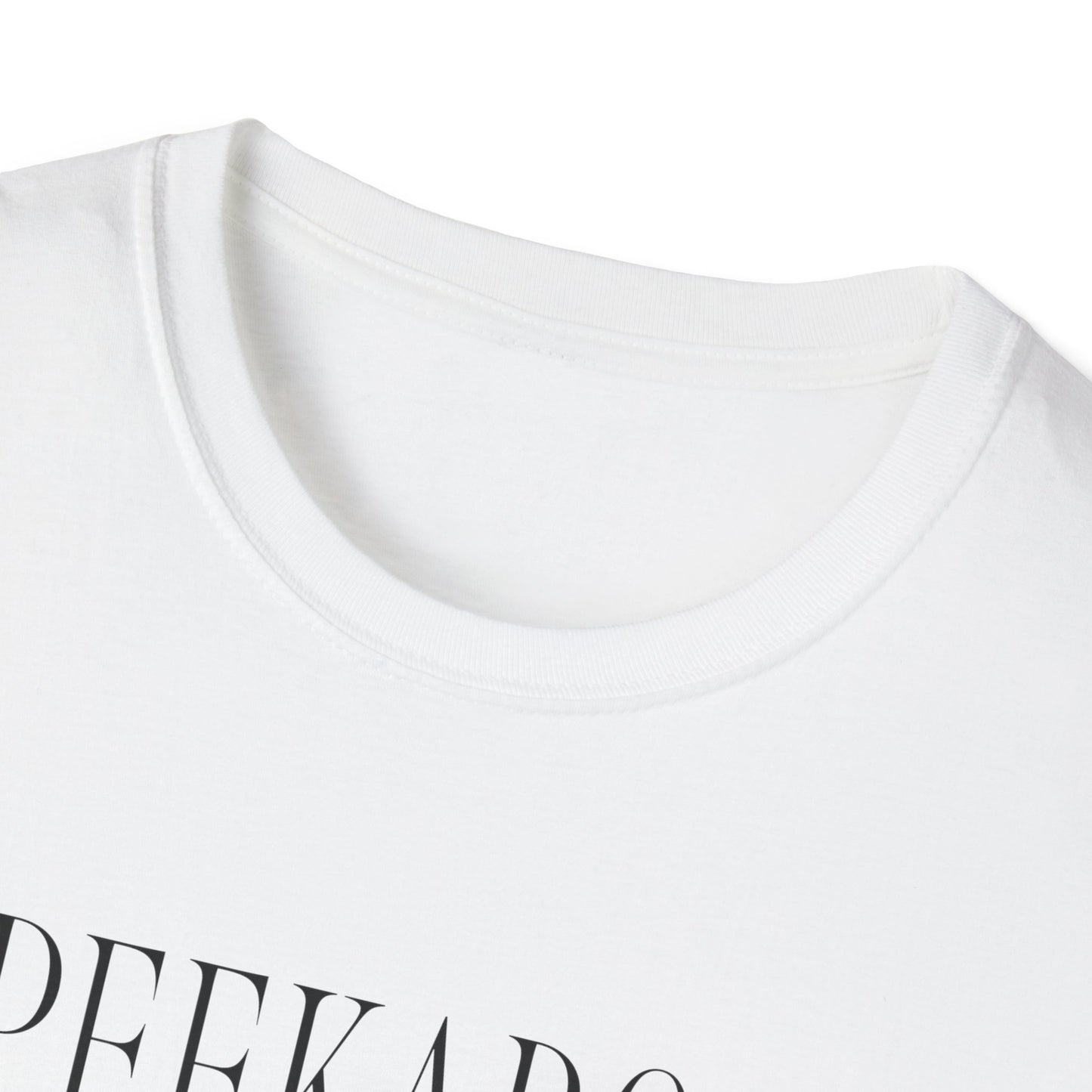 Peekaboo Graphic Unisex T-Shirt, Cute Gift, Casual Wear, Trendy Fashion, Creative Art Tee, Fun Outing Shirt