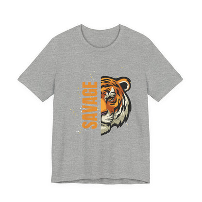 Savage Tiger Unisex Jersey Short Sleeve Tee