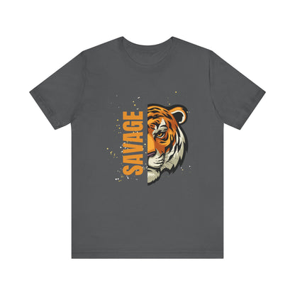 Savage Tiger Unisex Jersey Short Sleeve Tee