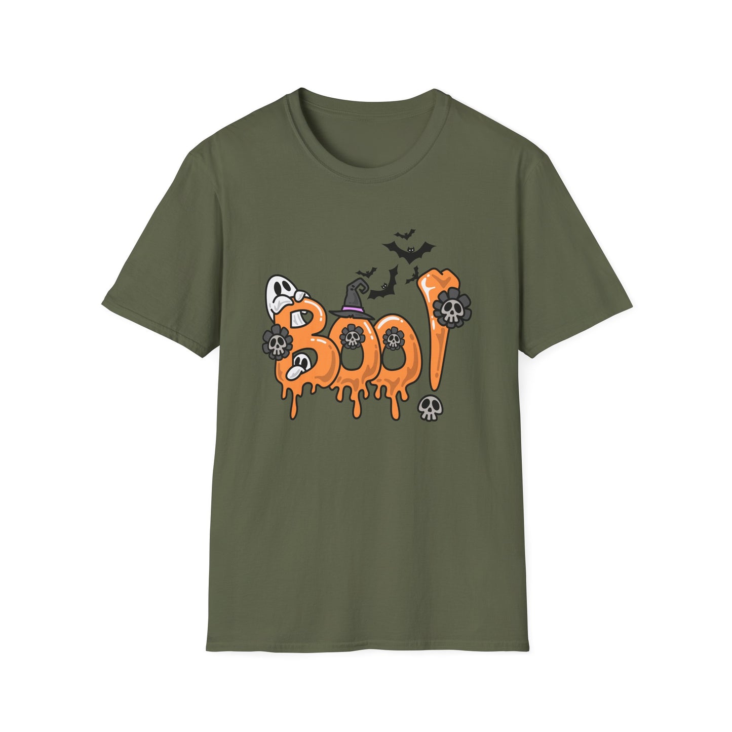 Boo! Halloween Unisex Softstyle T-Shirt